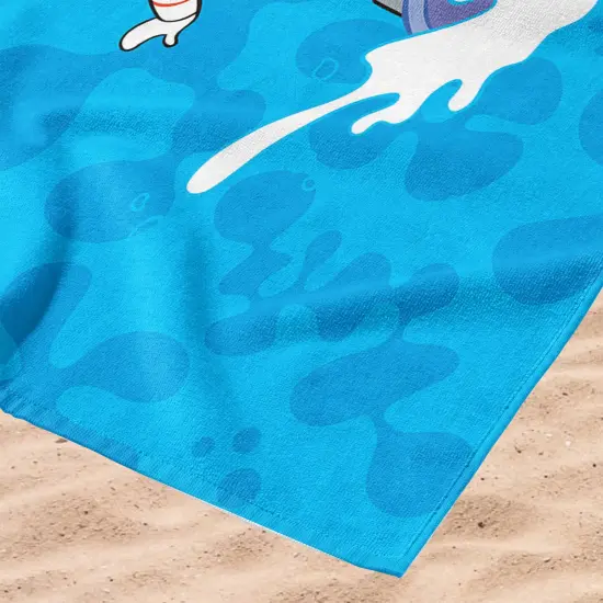 Nickelodeon Spongebob Squarepants Beach Towel Surfing sandy {5}