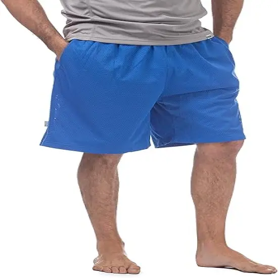 Comfortable Mesh Athletic Shorts | RADYAN&reg; WHITE {4}