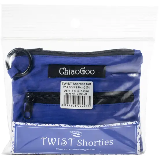 ChiaoGoo TWIST Shorties Set 2" & 3" - US 4-8 (3.5-5mm) {1}