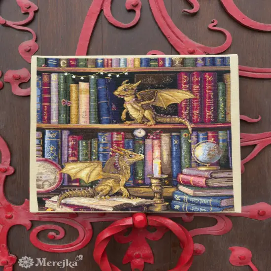 The Moth Hunters K-266 Counted Cross-Stitch Kit {3}