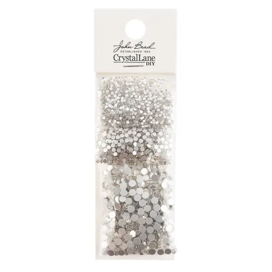 Crystal Lane DIY Combo Glass Flatback Rhinestones SS3 / SS6 / SS12 {3}