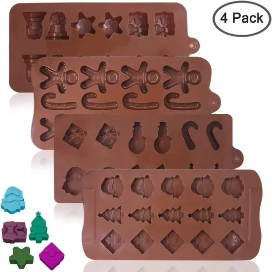 Chocolate Baking Molds Christmas {2}