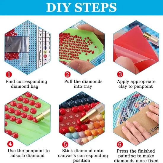 Diamond Painting Accessories for Home Wall Decor {5}