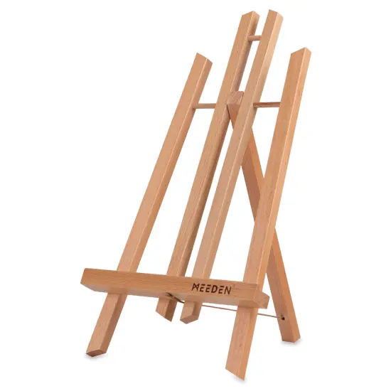 Meeden A-Frame Tabletop Display Easel - Natural, Pkg of 12, 16" H {1}