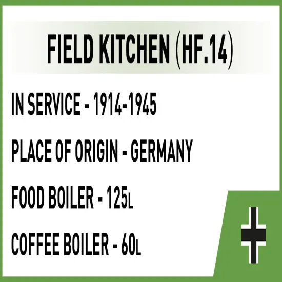 COBI Historical Collection WWII Field Kitchen (HF.14) {5}
