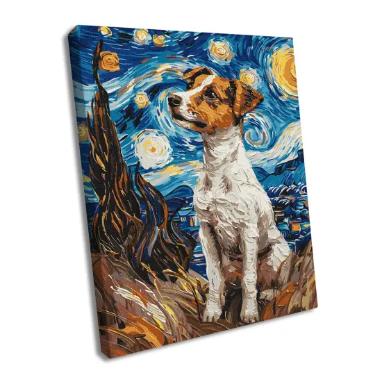 Painting by Numbers kit An adorable jack russell KHO6596 {2}