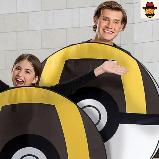 Pokemon Ultra Ball Pop Out Costume Perfect for Themed Event {4}