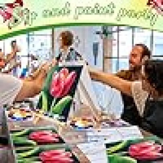 Set Sip and Paint Kit Pre Canvas for Adults {4}