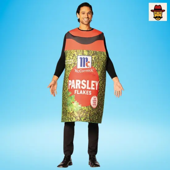 McCormick Parsley Flakes Costume Funny Spice Bottle Tunic {1}