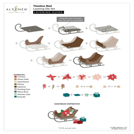 Timeless Sled Layering Die Set {3}