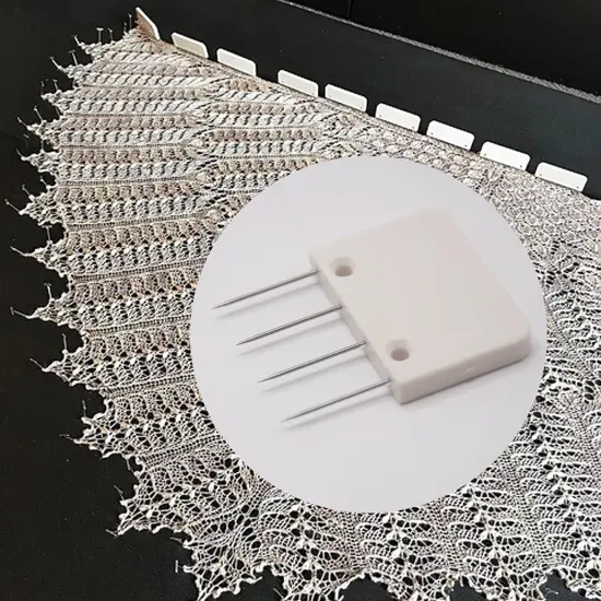 Knit Blocking Pins & Blocking Combs Kit {5}