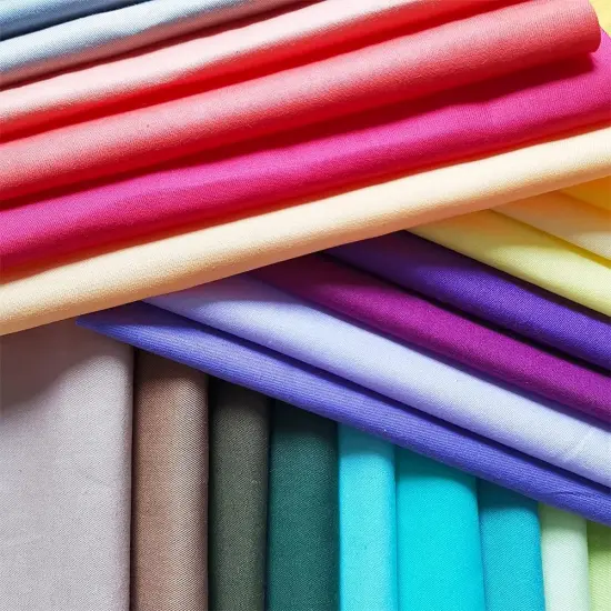 50 Pcs Quilting Fabric Bundles 8" x 8" (20cm&times;20cm) Solid Colors Pure Cotton {5}