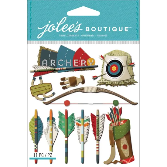 Jolee's Boutique Archery Dimensional Stickers {1}