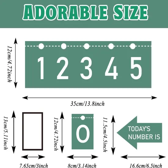Number Line Bulletin Board -20 to 120 for Wall Classroom {2}