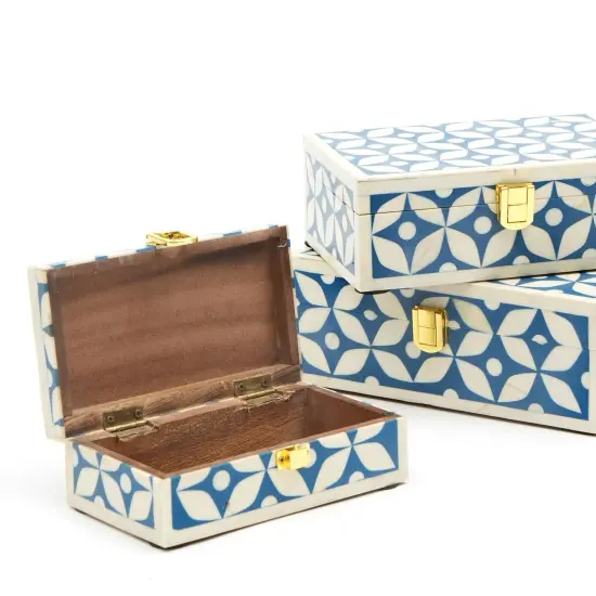 Gaynor Box &ndash; Handcrafted Bone & Resin Decorative Box {2}