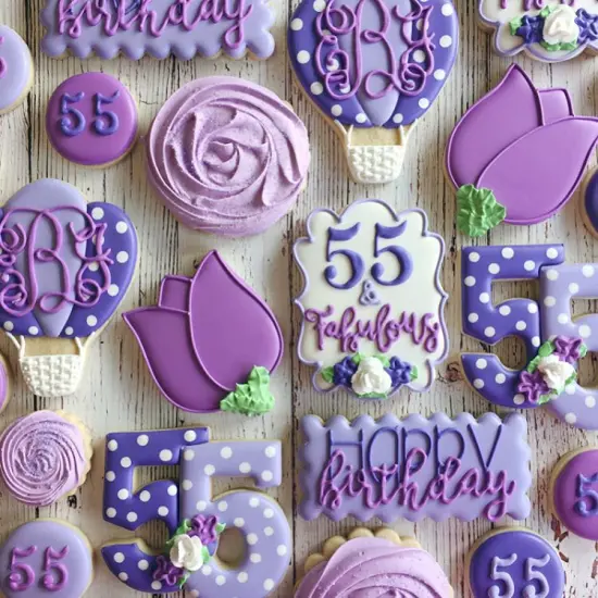 Bakell - Lilac Purple Luster Dust (4g, 1x Pump) Edible Vegan Dust & Paint for Baking, Desserts and Beverages {6}