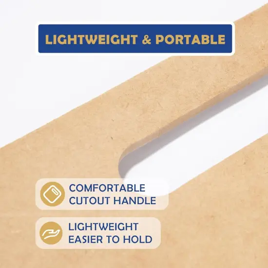 Sketch Board, Drawing Tote Board for Artists with Sturdy Clip and Rubber Bands, Portable Art Clipboard for Classroom and Studio Drawing {4}