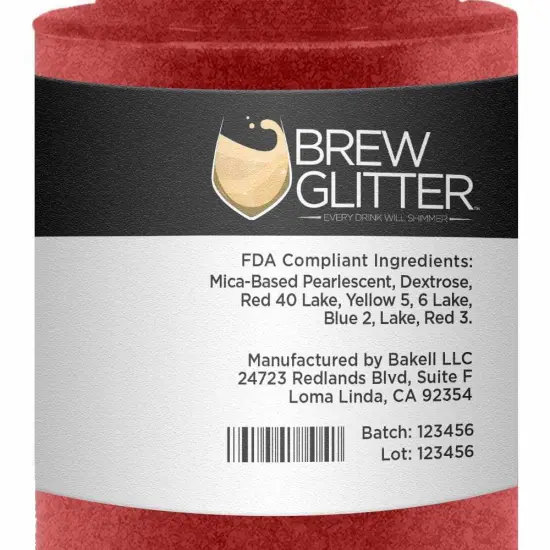 Maroon Red Edible Glitter Spray Pump | Brew Glitter&reg; {6}