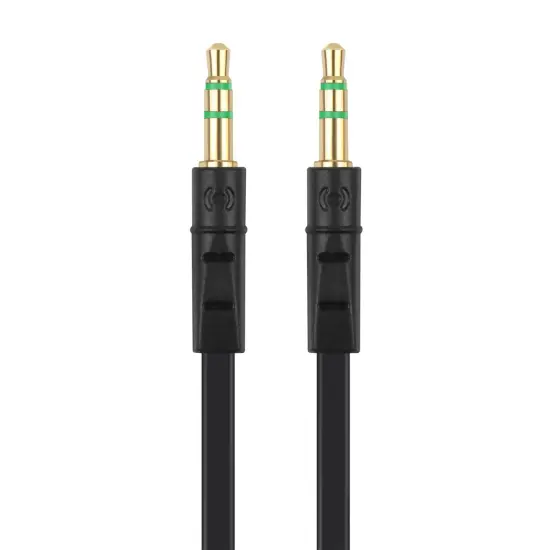 Insten 3.3FT 3.5mm Stereo Extension M/M Cable, Black Compatible with Apple iPhone 7 / 7 Plus/Samsung Galaxy S10/S7/S8/S9/S9+ Plus {3}