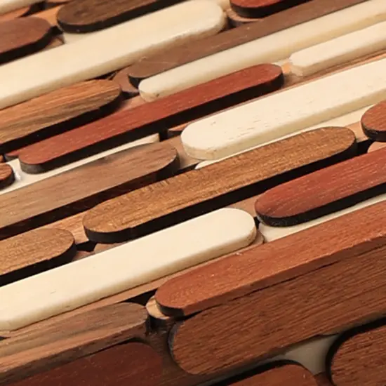 Reclaimed Wood & Bone Inlay Box {2}