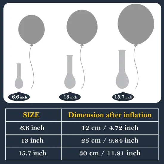 100 Pcs Red White Blue Latex Balloons 13 Inch Colorful Round Balloons for 4th of July Decorations Independence Day Patriotic Wedding Birthday Party Decoration {3}