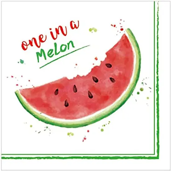 40Pcs Summer Watermelon Party Napkins Summer Sweet Watermelon Paper Napkins Girls {4}