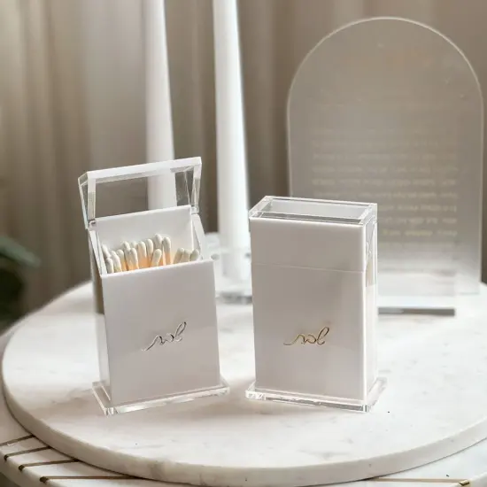 Lucite Matches Box {6}