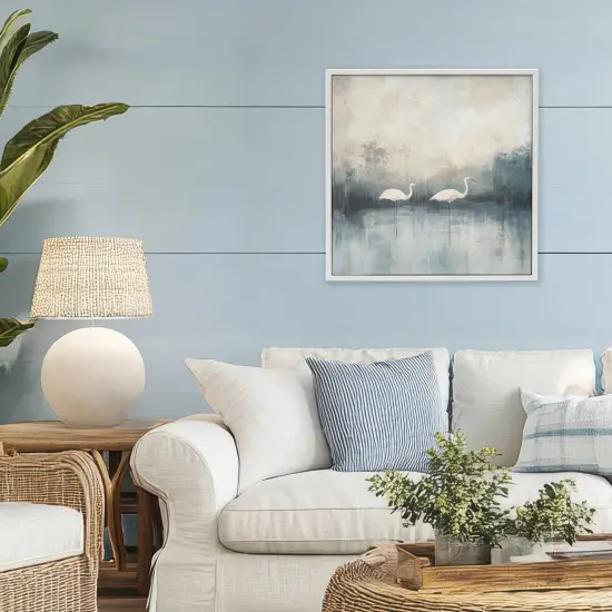 Stupell Industries Still Waters Soft Wings Framed Giclee, design by Mona Grace {2}