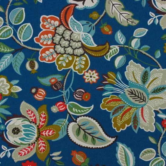 Richloom Solarium TELFAIR PEACOCK - Outdoor/Indoor Fabric {1}