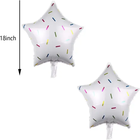 5PCS - Cake Birthday Mylar Balloons {2}