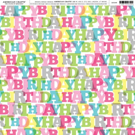 American Crafts Brands Holidays & Events Cardstock 12"X12" {2}