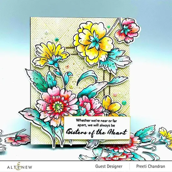 Waffled Diamonds 3D Embossing Folder {2}