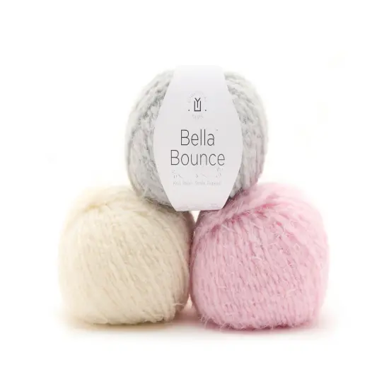 Bella Bounce by Universal Yarn - Wool Blend Bulky Yarn - 13 Colors 103 shortcake {2}