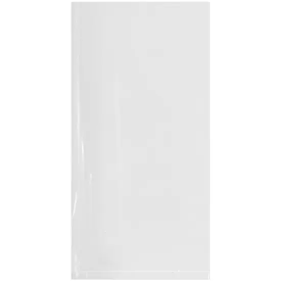 Plymor 4" x 8", 3 Mil Flat Open Clear Plastic Poly Bags {1}