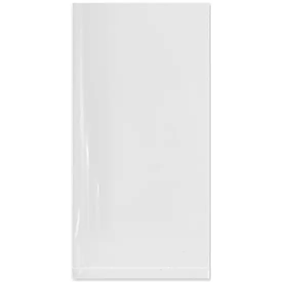 Plymor 3" x 6", 2 Mil Flat Open Clear Plastic Poly Bags {1}