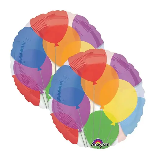 Anagram&reg; 18 Inch Round Balloons Foil Mylar Balloon {2}