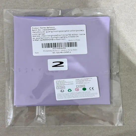 Pastel Purple Birthday Balloon Numbers 12, 40 Inch Giant Light Purple Foil Mylar Number 1 and 2 Helium Balloons for Girls 12th Birthday, Lilac 12 Balloons for Women 21st Anniversary Party Decorations {5}