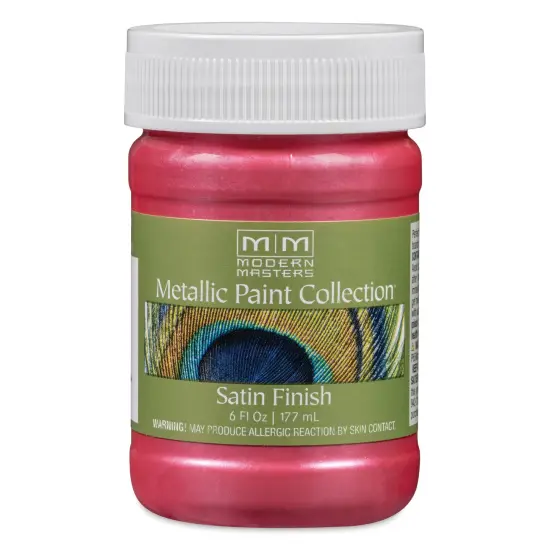 Modern Masters Metallic Paint - Pink Topaz, 177 ml jar {1}
