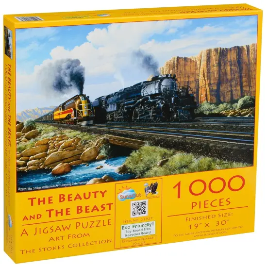 Sunsout Beauty and the Beast 1000 pc Jigsaw Puzzle 21927 {3}