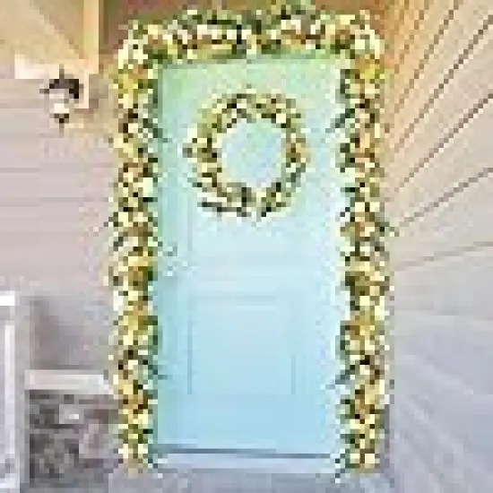 Greenery Wildflower Vines Decotrations {4}