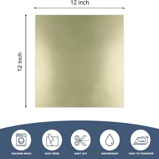 HTV Heat Transfer Vinyl, 30Pcs 12" x 12" PU Vinyl Bundle- 27 Colours {2}