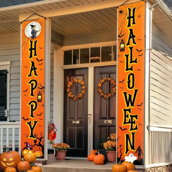 Happy Halloween Door Banner {1}