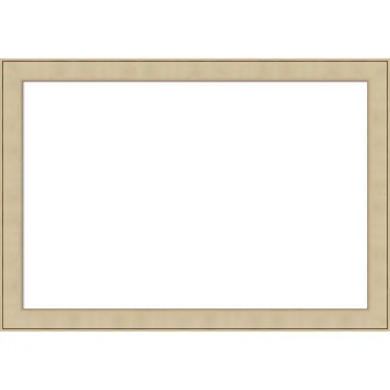 Classic Honey Silver Framed Dry Erase Magnetic Board {1}