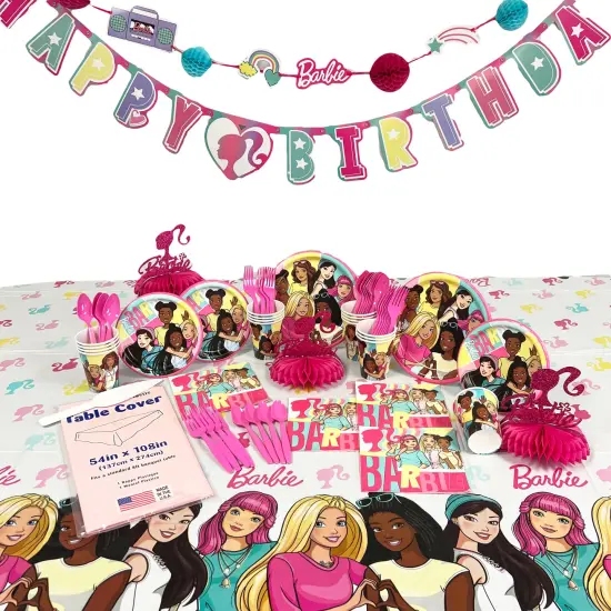 Barbie Birthday Party Deluxe Kit {1}