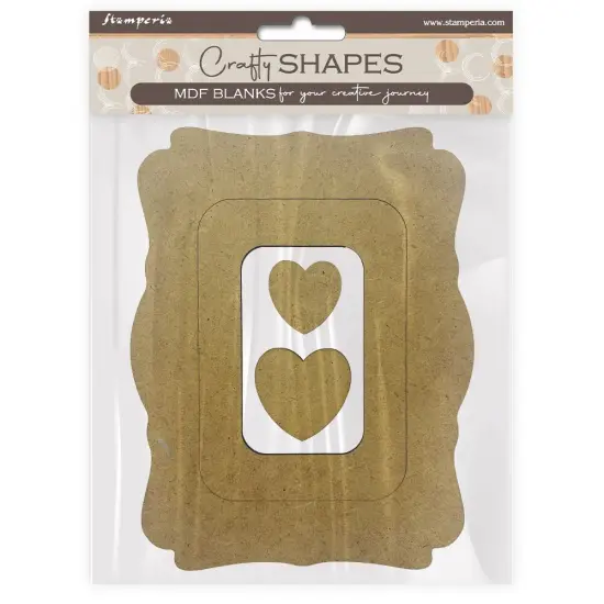 Stamperia Crafty Shapes-Alterego Frames And Hearts {1}