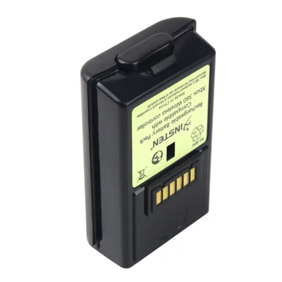 1-Pack Rechargeable 3600mAh Battery Pack for Xbox 360 Wireless Remote Controller - Black by Insten {5}
