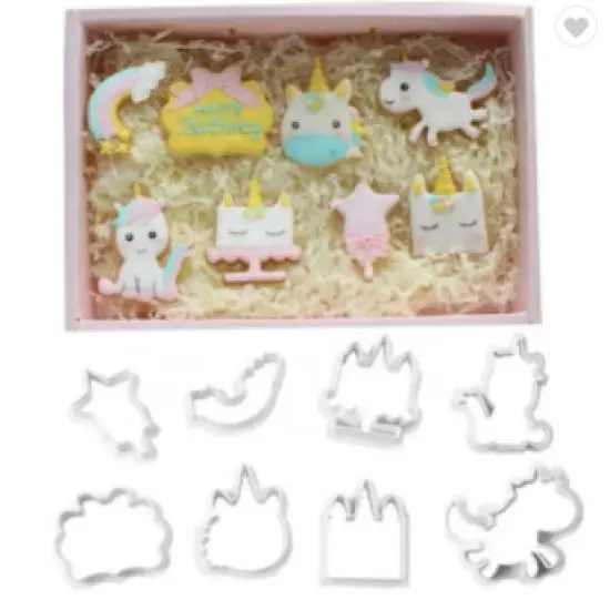 Magical cookie cutters unicorn 8 piece {4}