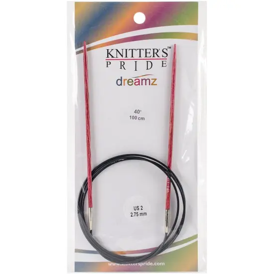 KnitPro-Dreamz Fixed Circular Needles 40"-Size 2/2.75mm {1}