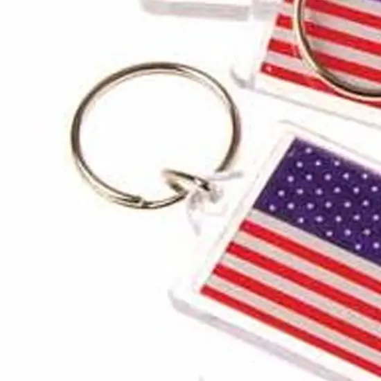 U.S. Flag Keychain Include 12 Units {4}