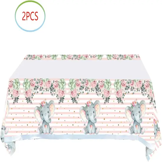 2 Pcs Baby Shower Table Cover {2}